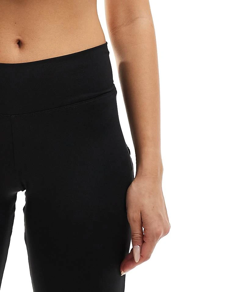 Pull&Bear Polyamide Sculpt Flare Trouser In Black For Women - Image 5