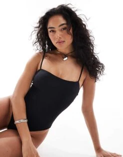 Pull&Bear Swimsuit In Black For Women